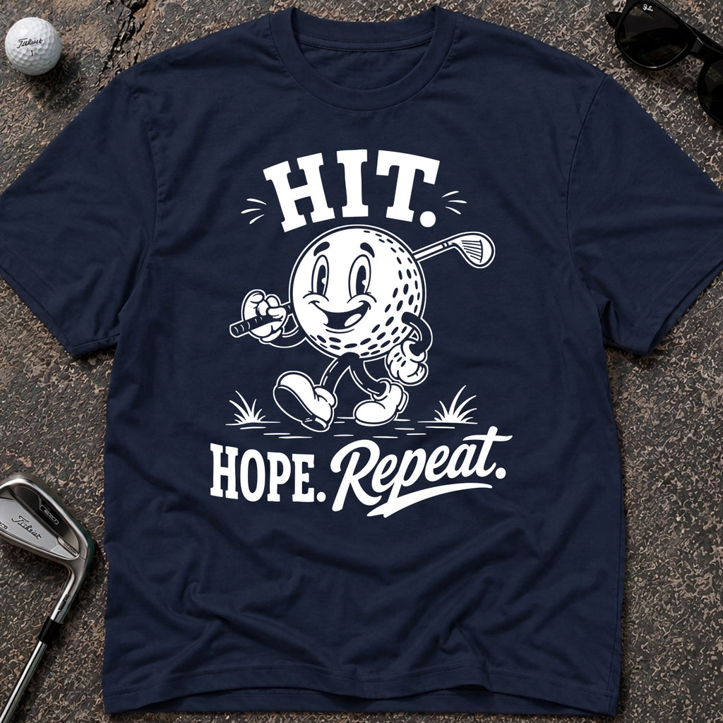 HIT HOPE REPEAT Golf T-Shirt