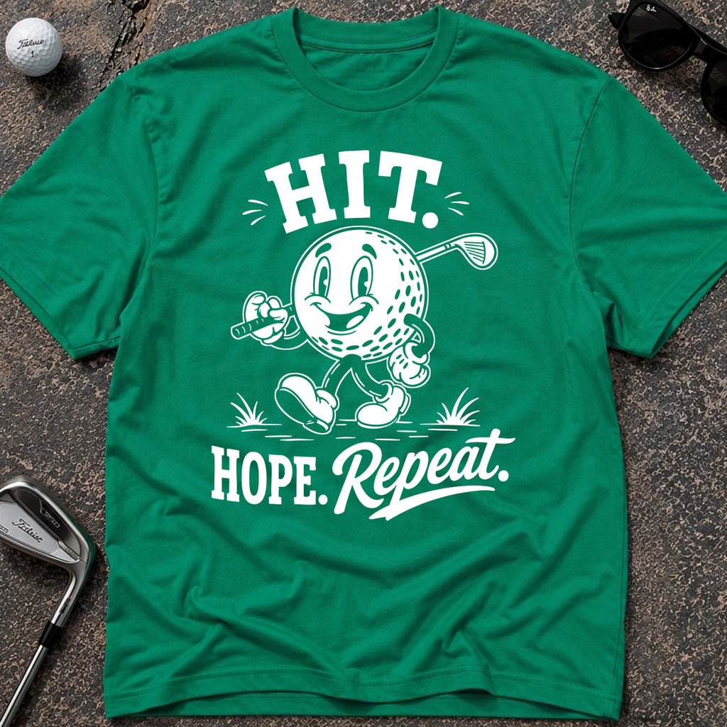 HIT HOPE REPEAT Golf T-Shirt