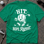 HIT HOPE REPEAT Golf T-Shirt