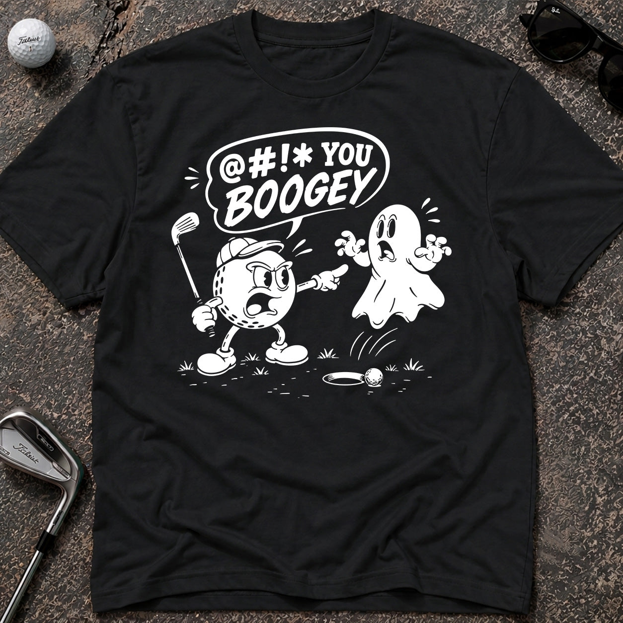 BOOGEY GHOST ANGER Golf T-Shirt