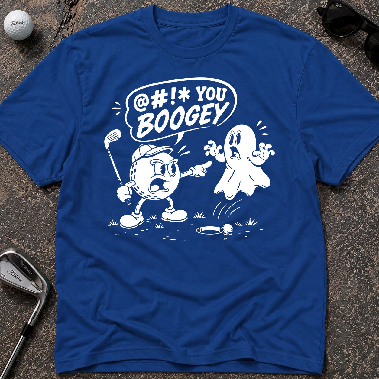 BOOGEY GHOST ANGER Golf T-Shirt