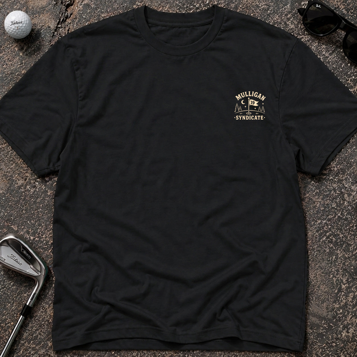 HAUNTED BACK NINE Golf T-Shirt