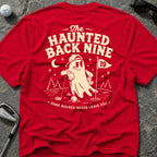 HAUNTED BACK NINE Golf T-Shirt
