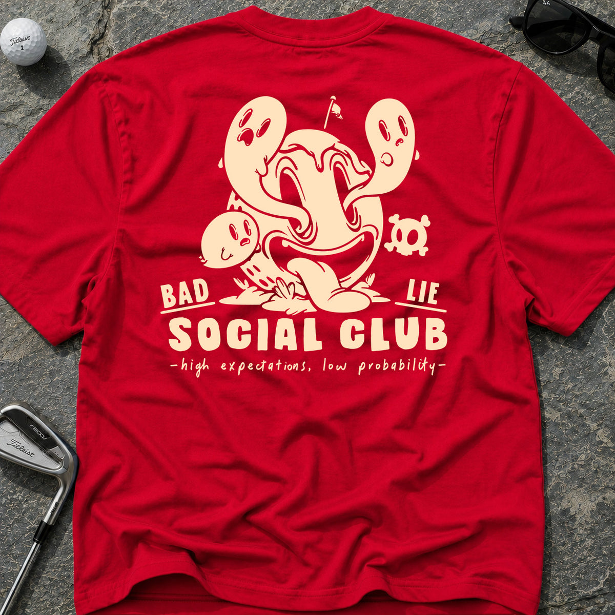 BAD LIE EXPECTATIONS Golf T-Shirt