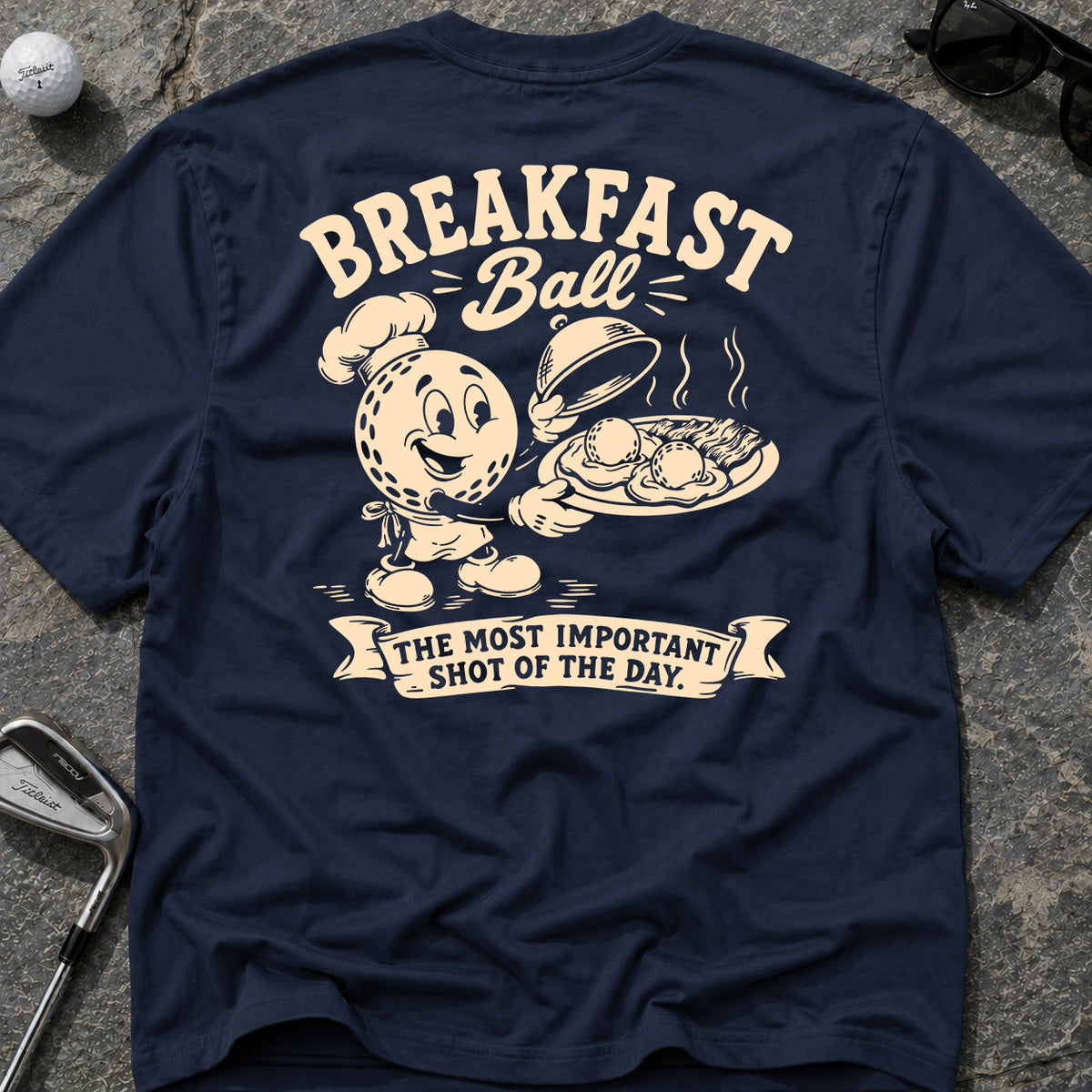 Breakfast Ball Served Golf T-Shirt