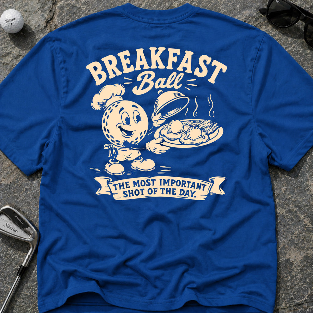 Breakfast Ball Served Golf T-Shirt
