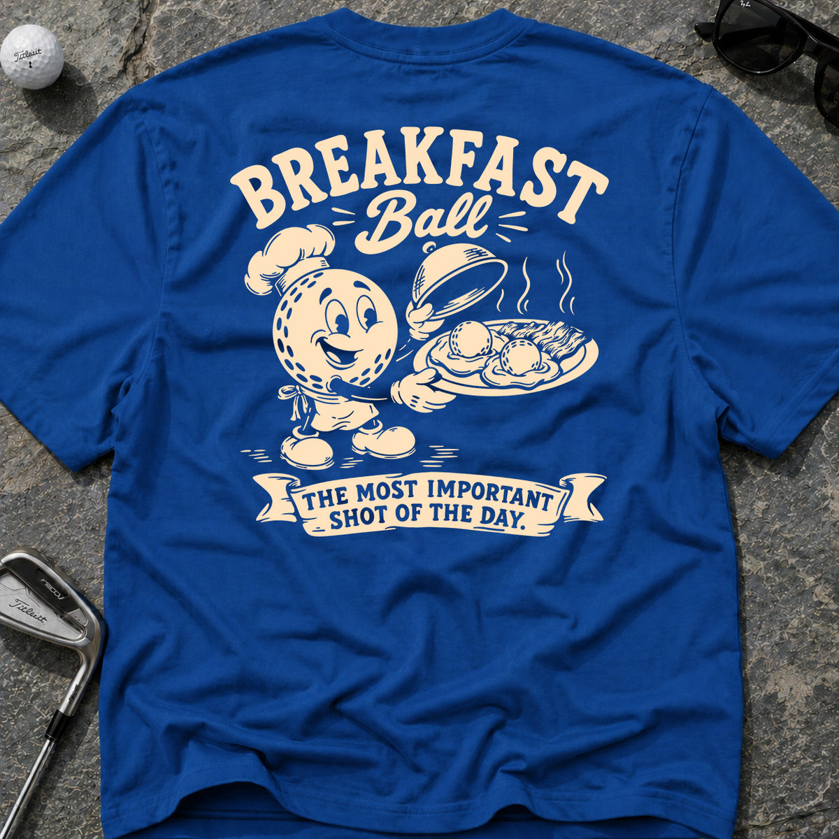 Breakfast Ball Served Golf T-Shirt