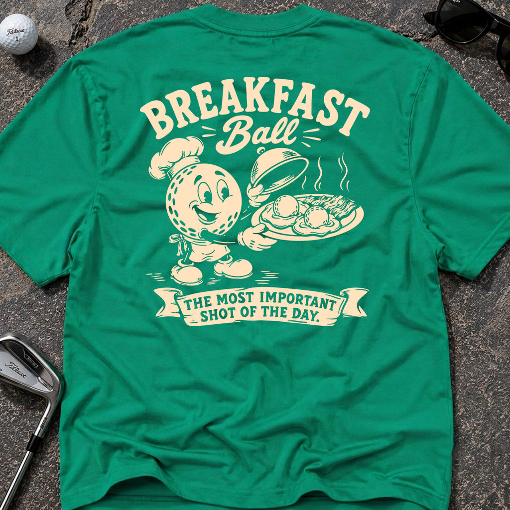 Breakfast Ball Served Golf T-Shirt