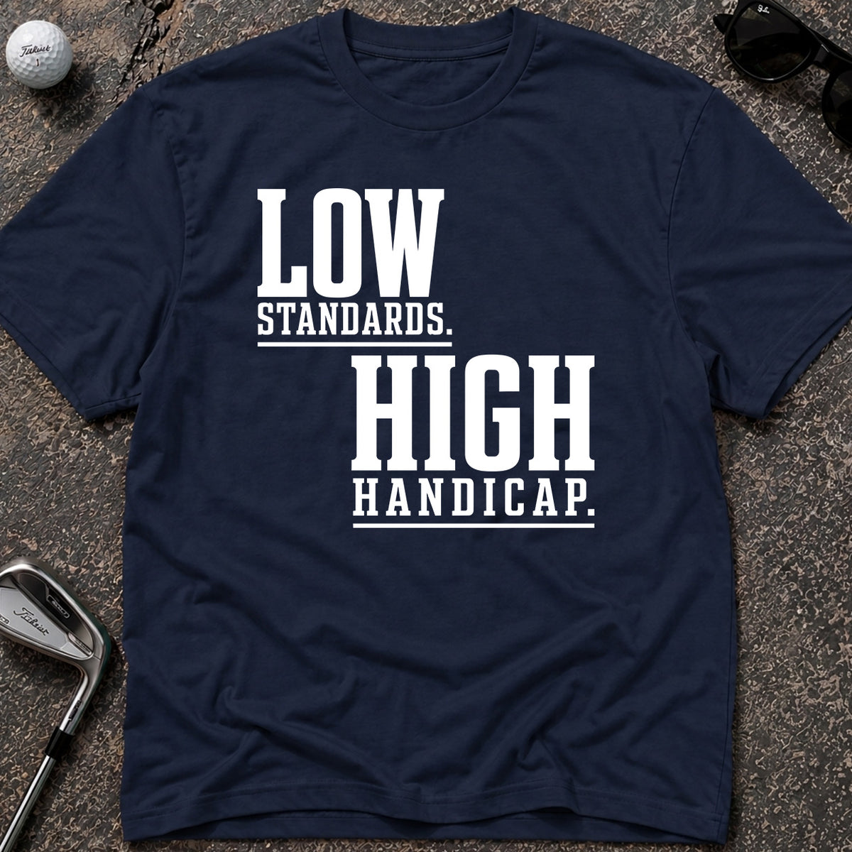 LOW STANDARDS Golf T-Shirt