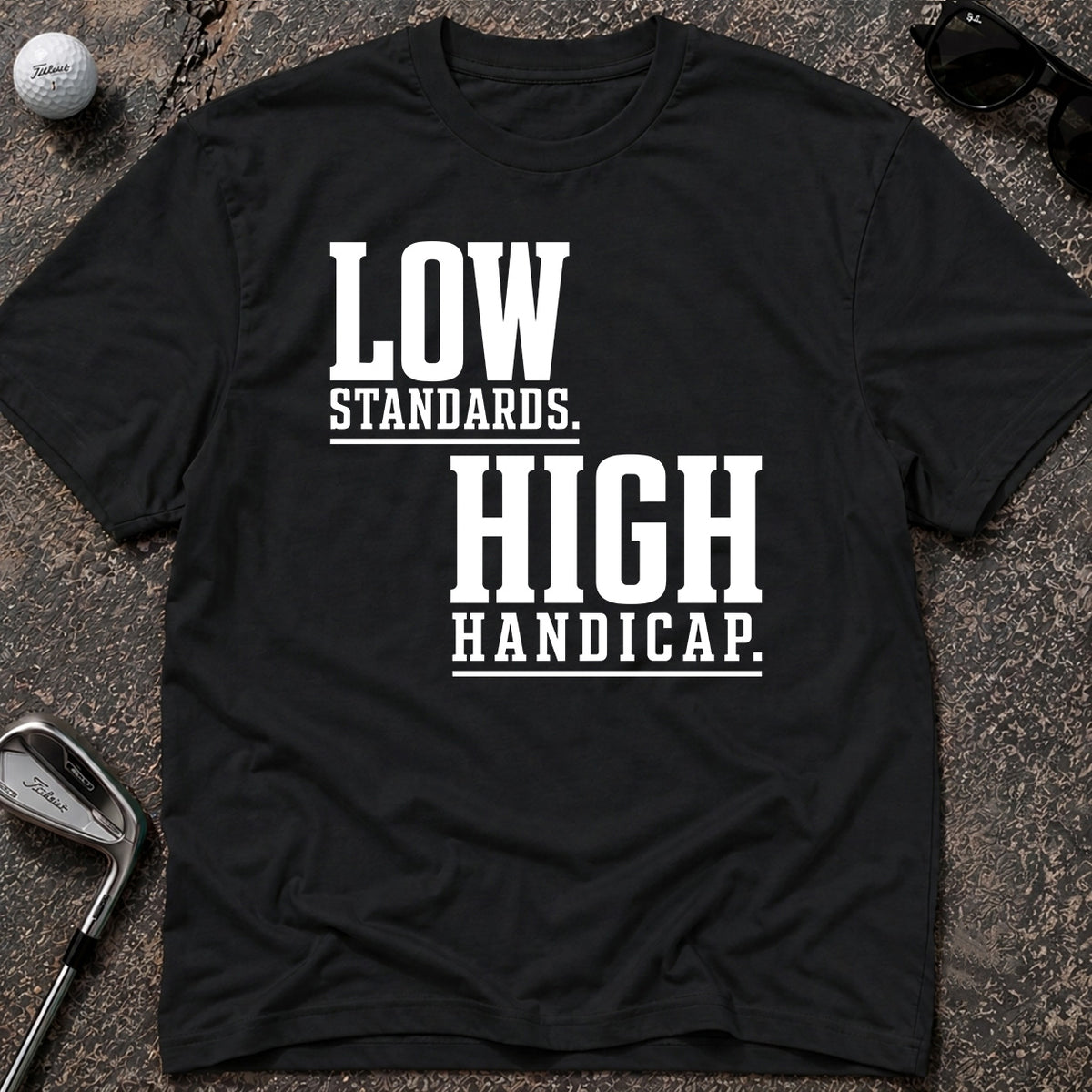 LOW STANDARDS Golf T-Shirt