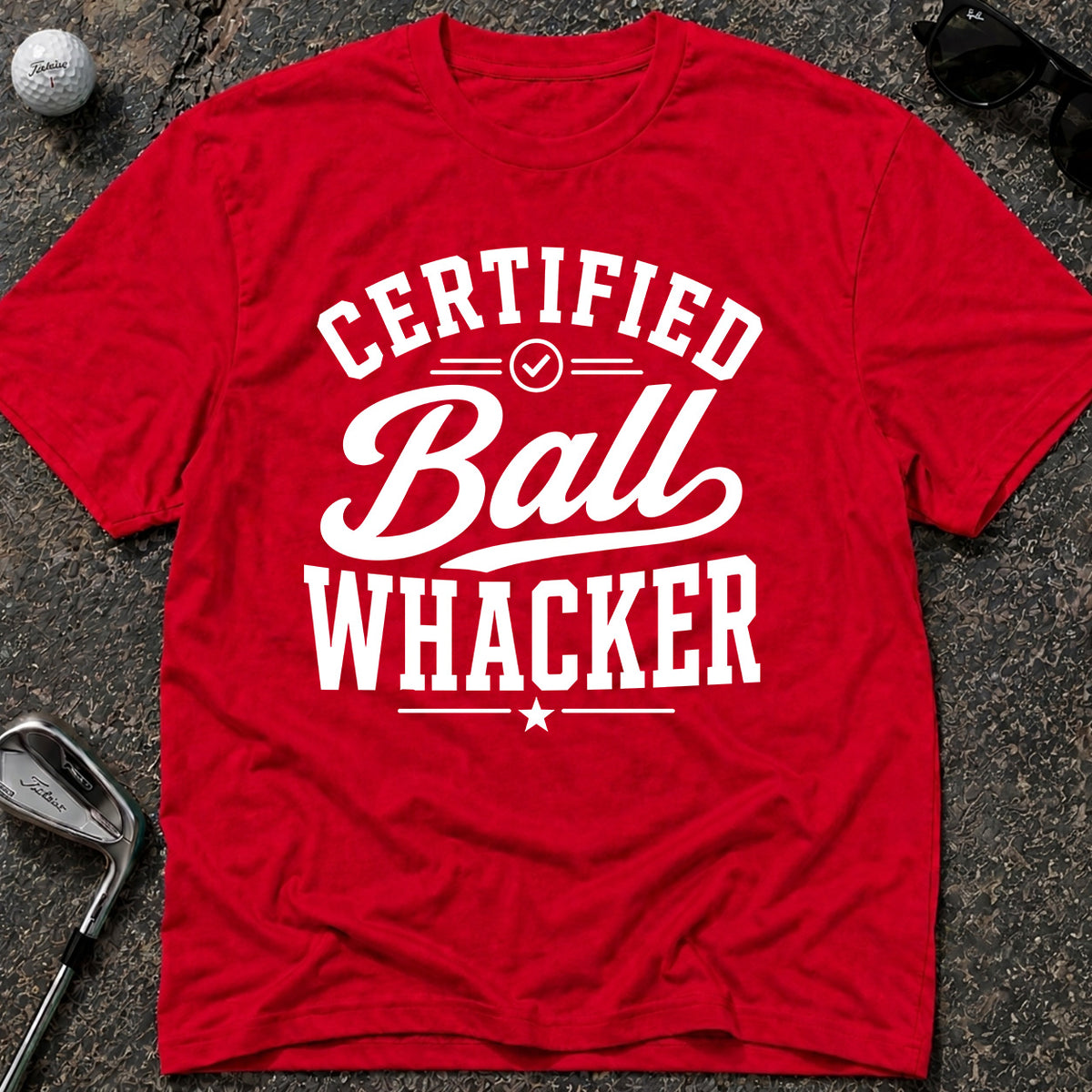 BALL WHACKER Golf T-Shirt