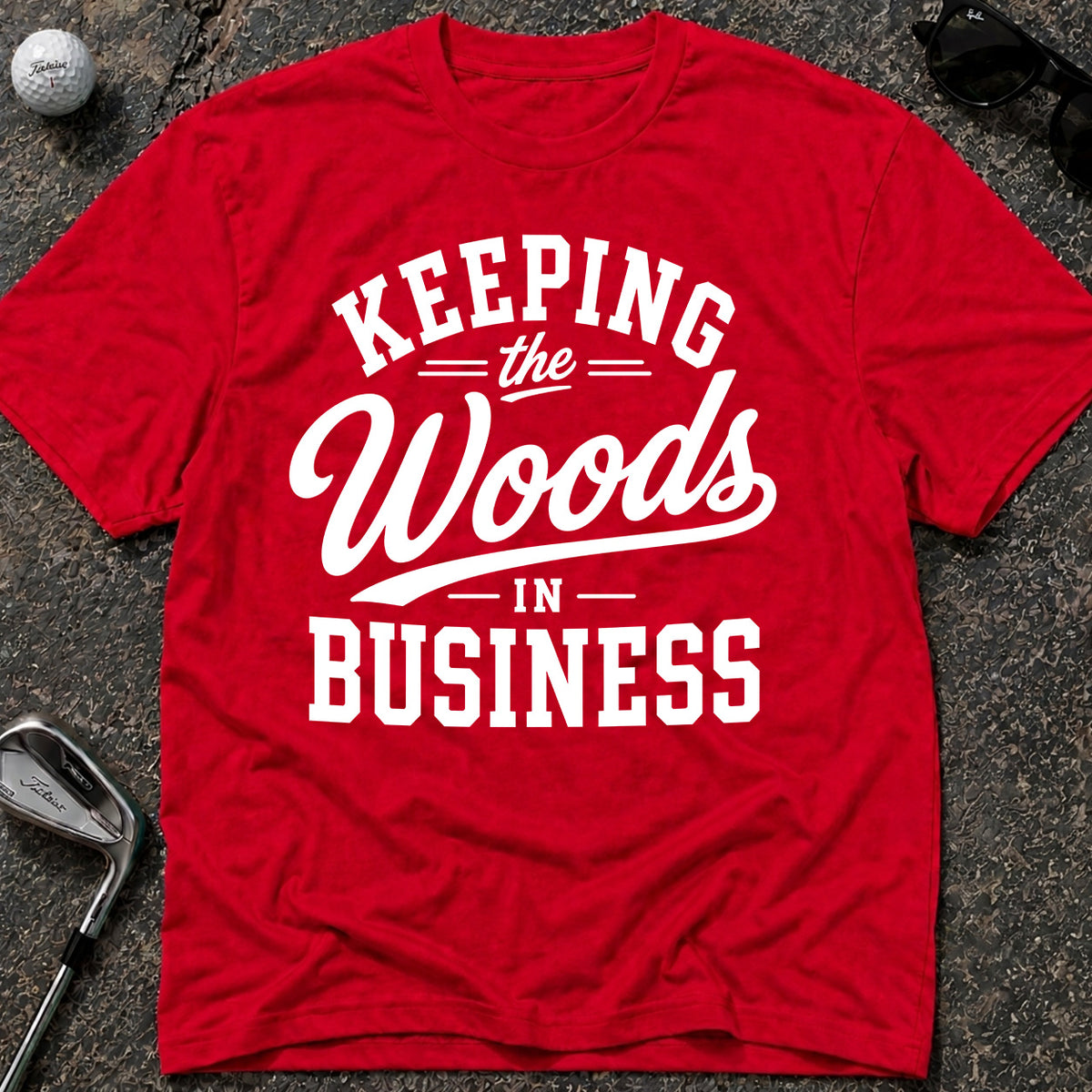 THE WOODS Golf T-Shirt