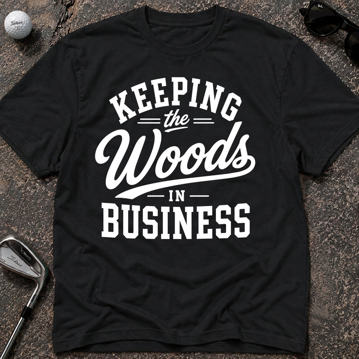 THE WOODS Golf T-Shirt