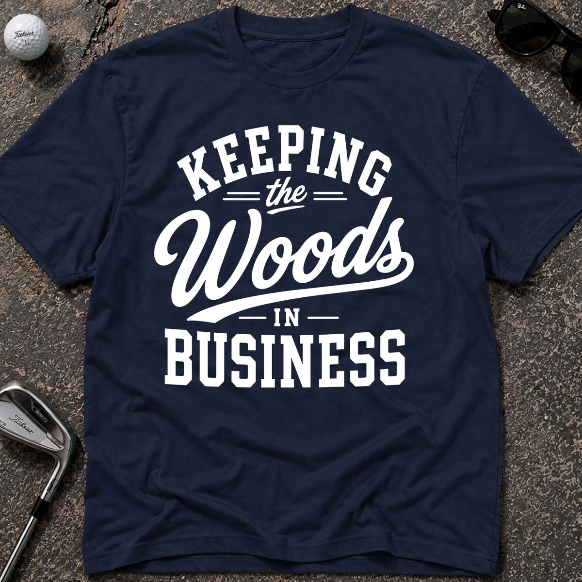 THE WOODS Golf T-Shirt