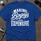 EXPENSIVE SHOTS Golf T-Shirt