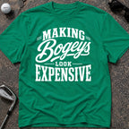 EXPENSIVE SHOTS Golf T-Shirt