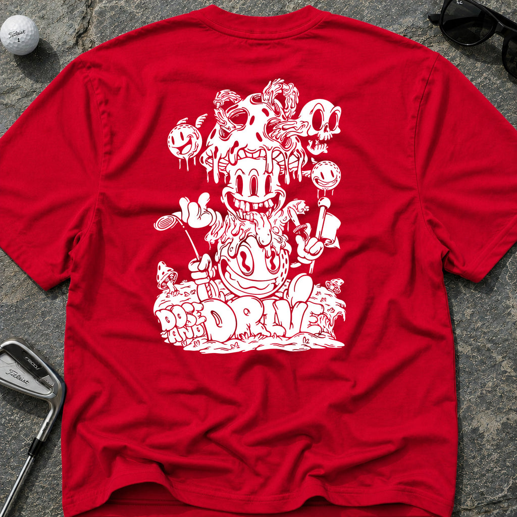 MUSHROOM DRIVE Golf T-Shirt