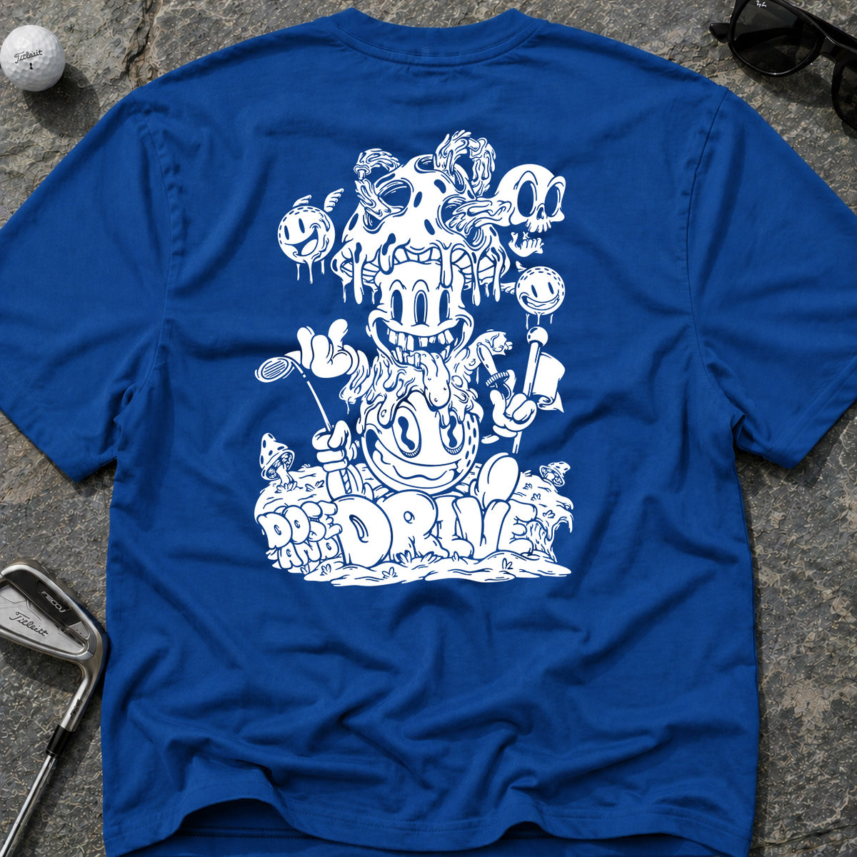 MUSHROOM DRIVE Golf T-Shirt
