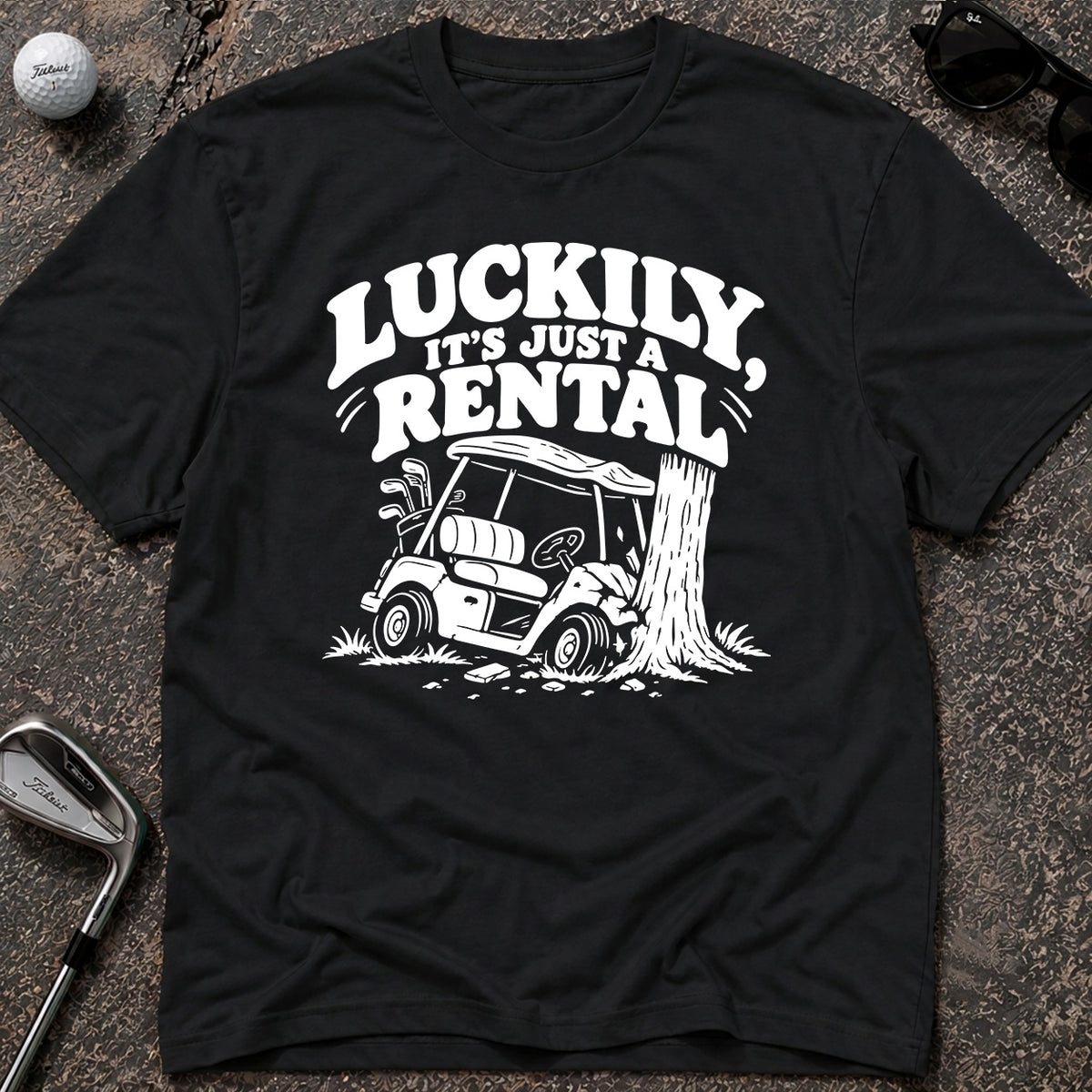 TREE RENTAL Golf T-Shirt