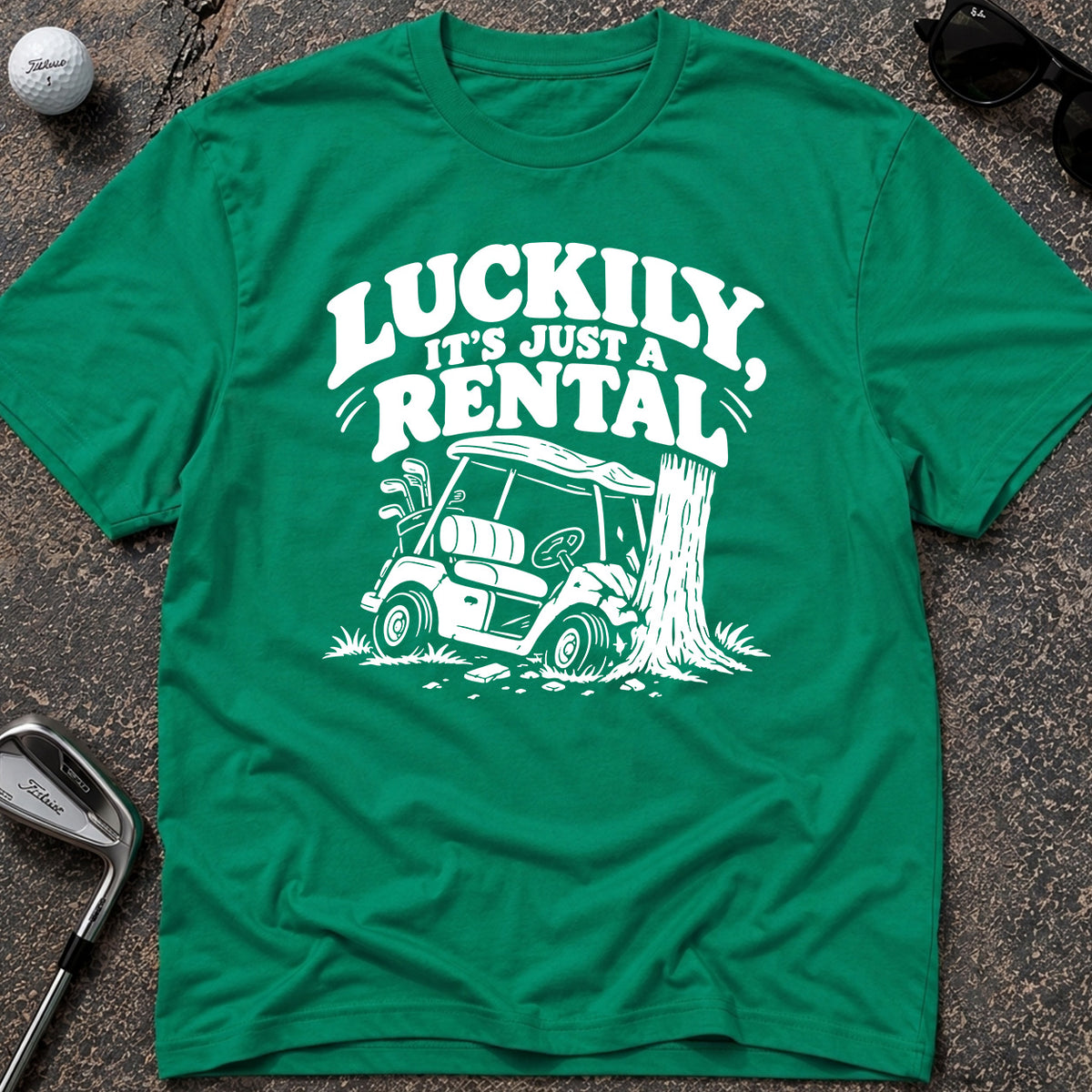TREE RENTAL Golf T-Shirt