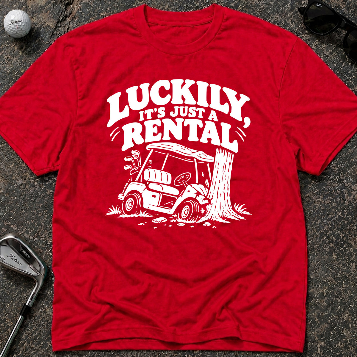 TREE RENTAL Golf T-Shirt