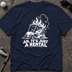 FIRE RENTAL Golf T-Shirt