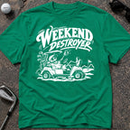 WEEKEND DESTROYER SKEL Golf T-Shirt