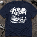 WEEKEND DESTROYER SKEL Golf T-Shirt