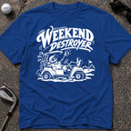 WEEKEND DESTROYER SKEL Golf T-Shirt