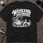 WEEKEND DESTROYER SKEL Golf T-Shirt