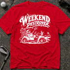 WEEKEND DESTROYER SKEL Golf T-Shirt