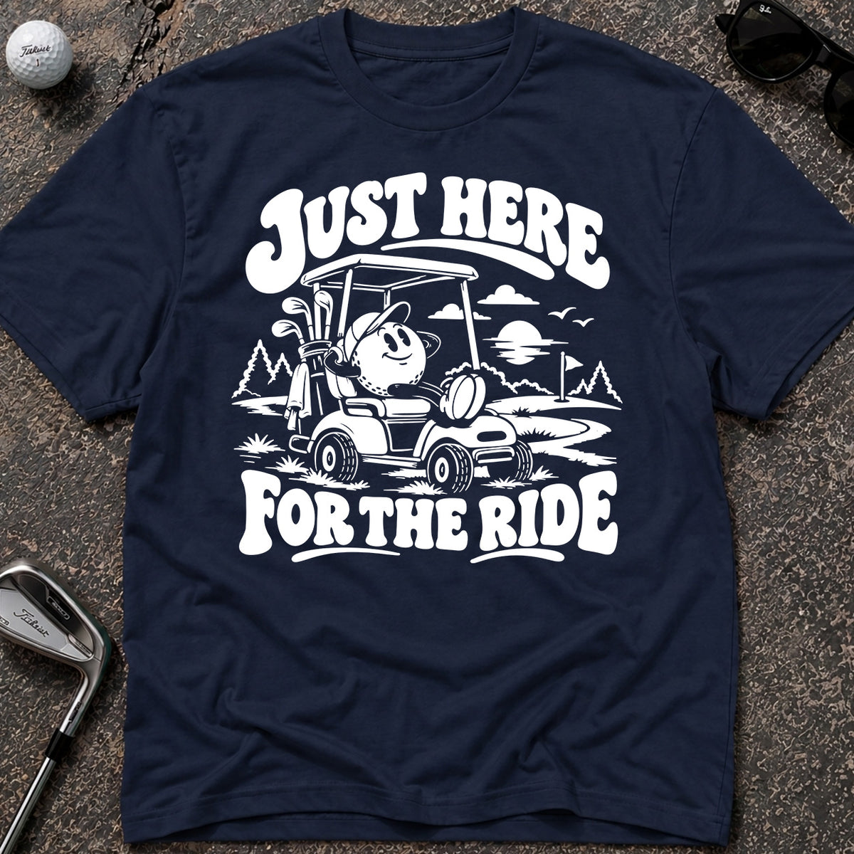 FOR THE RIDE Golf T-Shirt