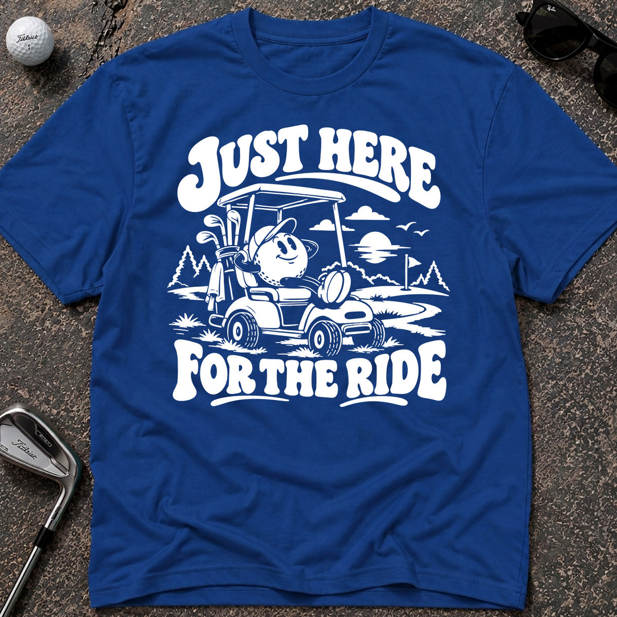FOR THE RIDE Golf T-Shirt