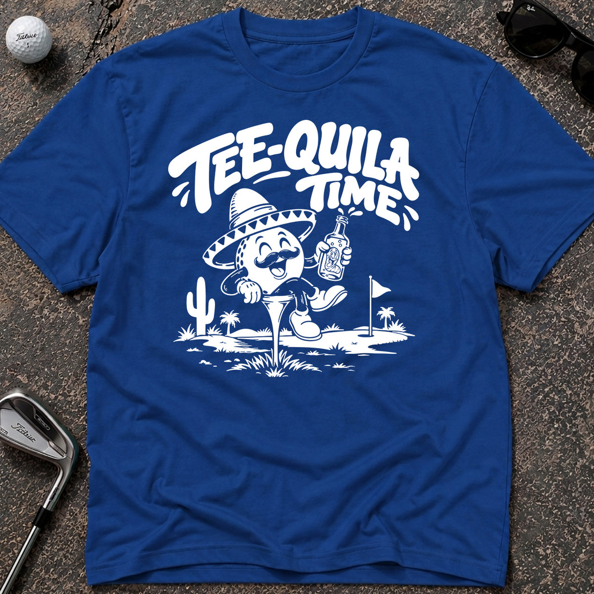 TEE-QUILA TIME Golf T-Shirt