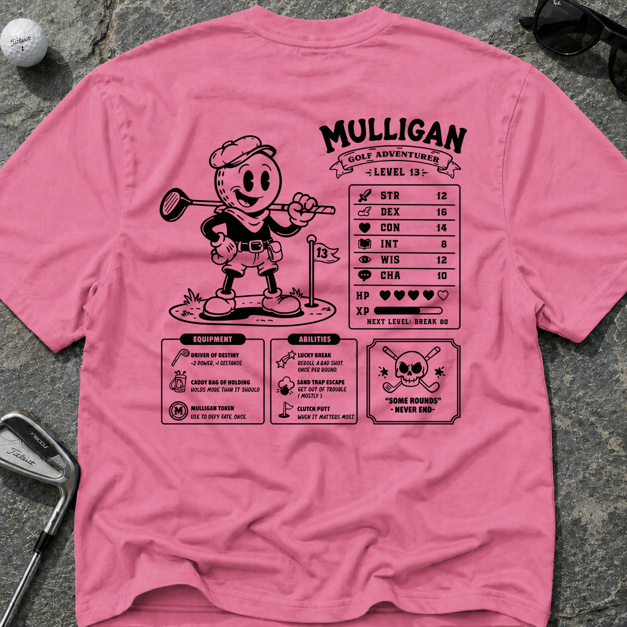 RPG GOLFER Golf T-Shirt