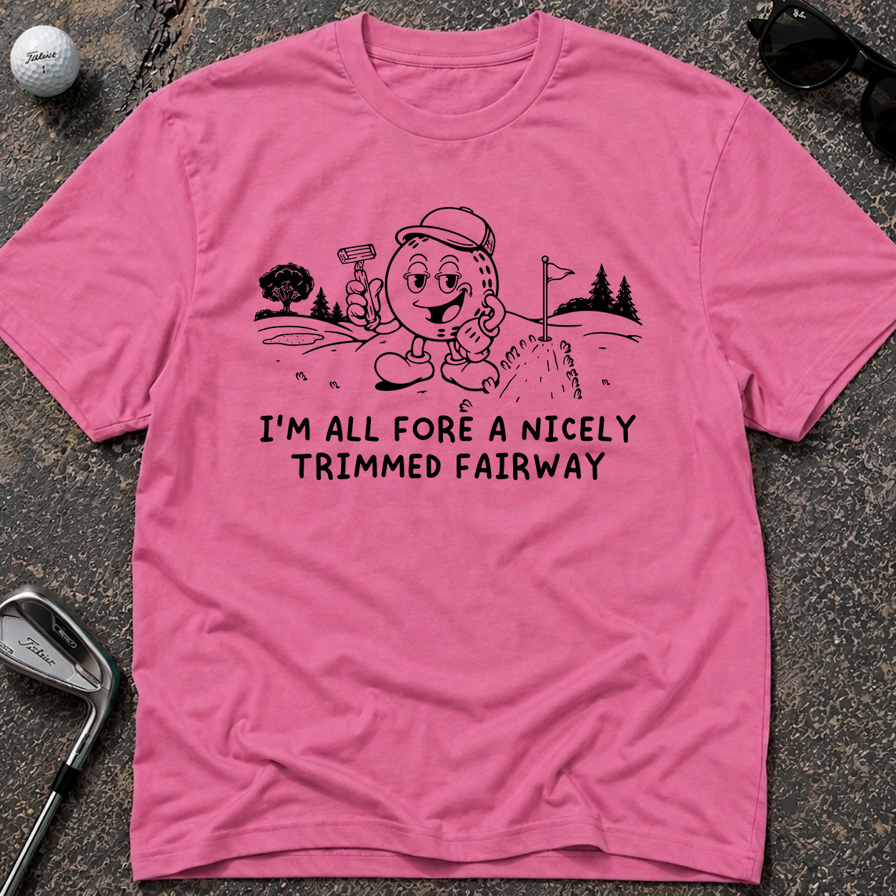 TRIMMED FAIRWAY Golf T-Shirt