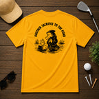 Funny alligator golfing shirt