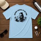 Funny alligator golfing shirt