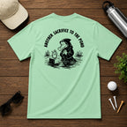 Funny alligator golfing shirt