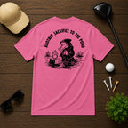 Funny alligator golfing shirt