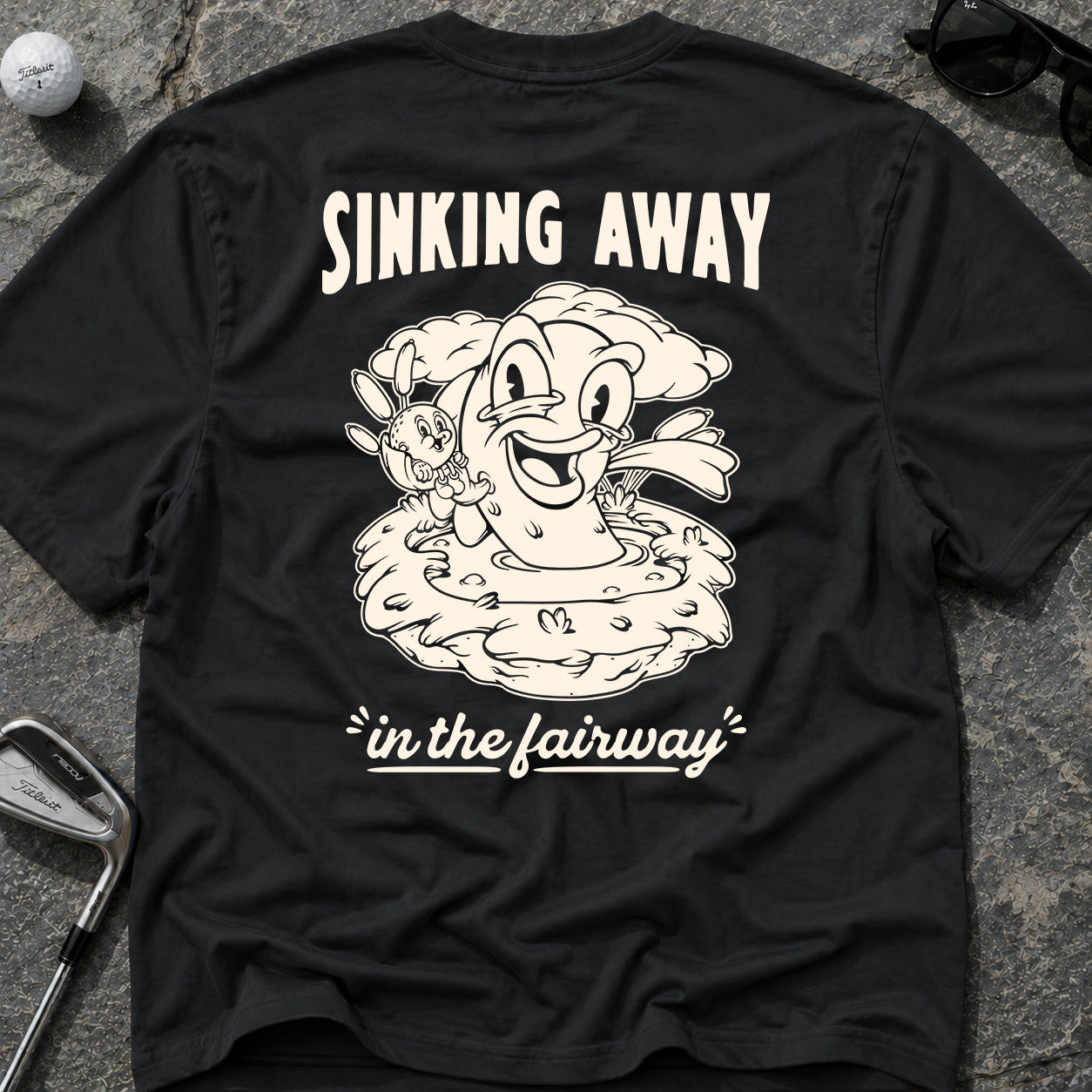 SINKING AWAY Golf T-Shirt
