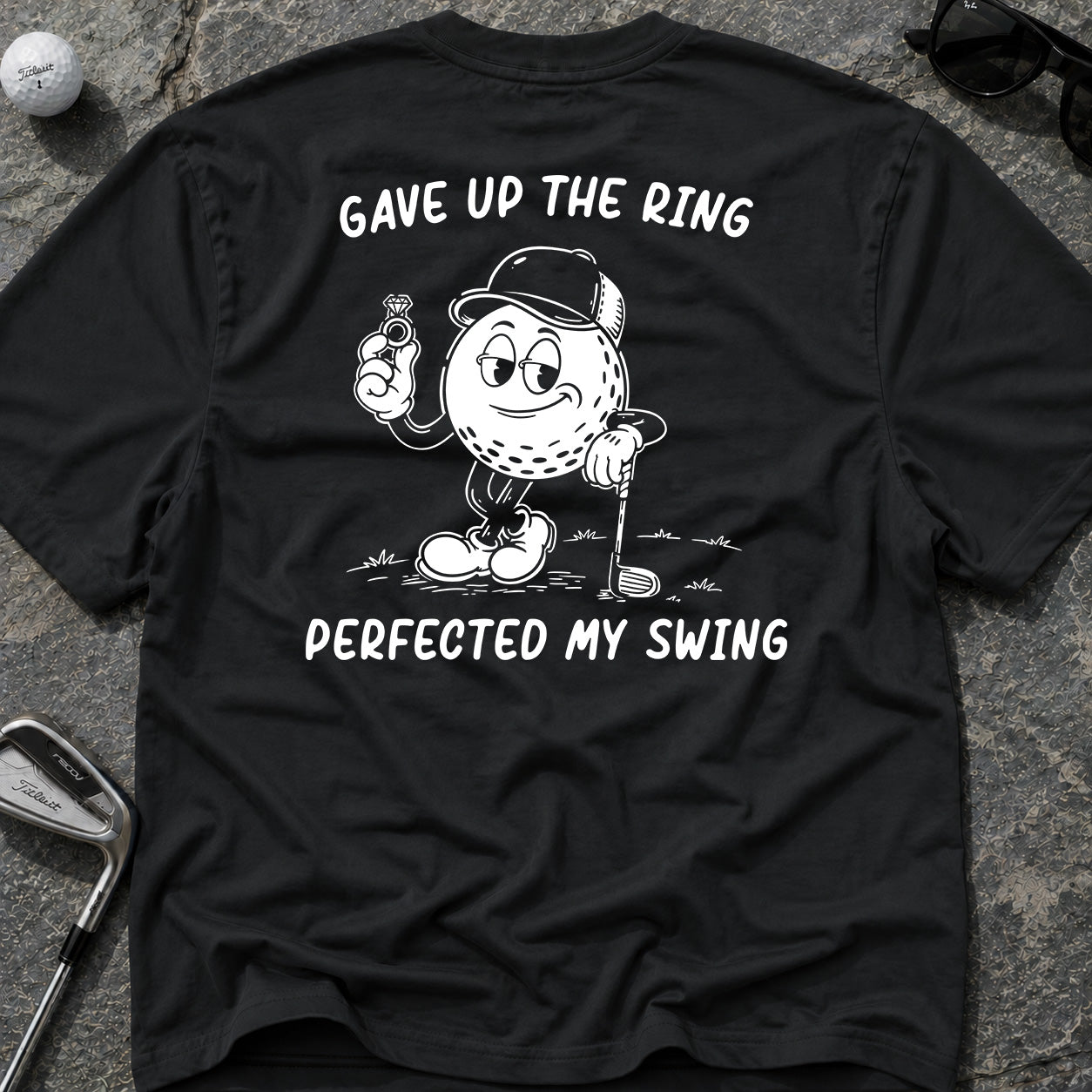 GAVE UP THE RING Golf T-Shirt