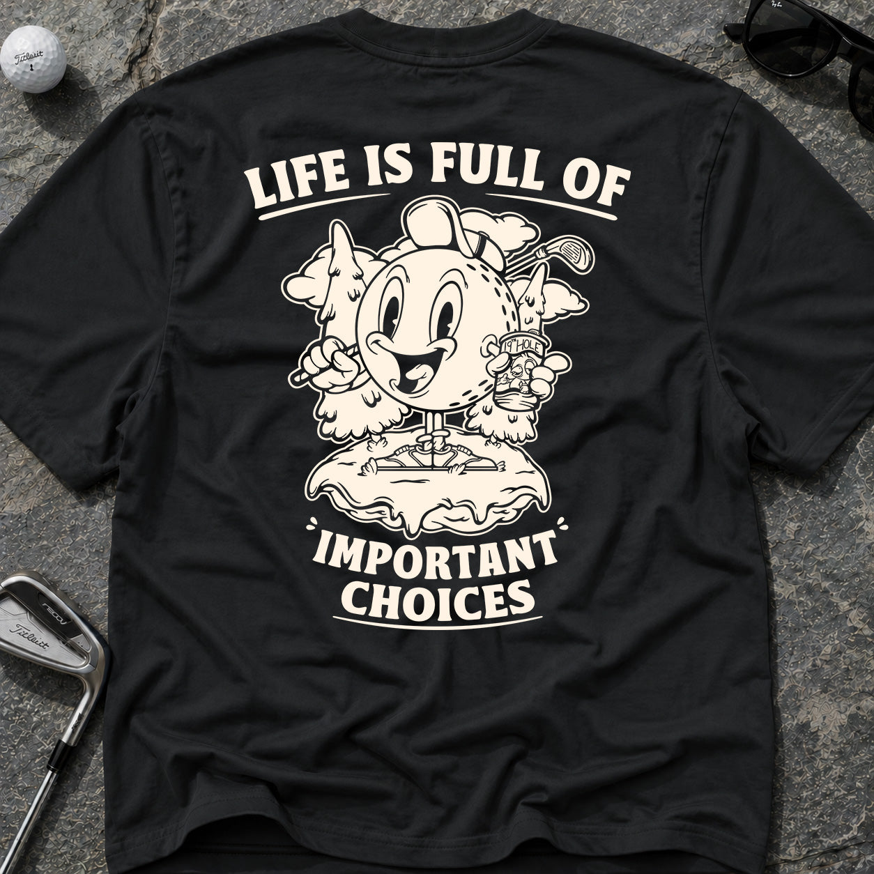 IMPORTANT CHOICES Golf T-Shirt