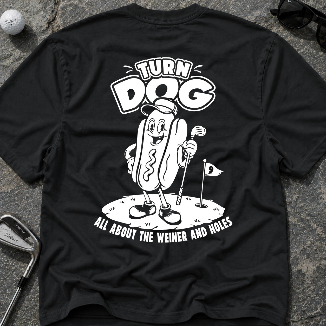 TURN DOG Golf T-Shirt