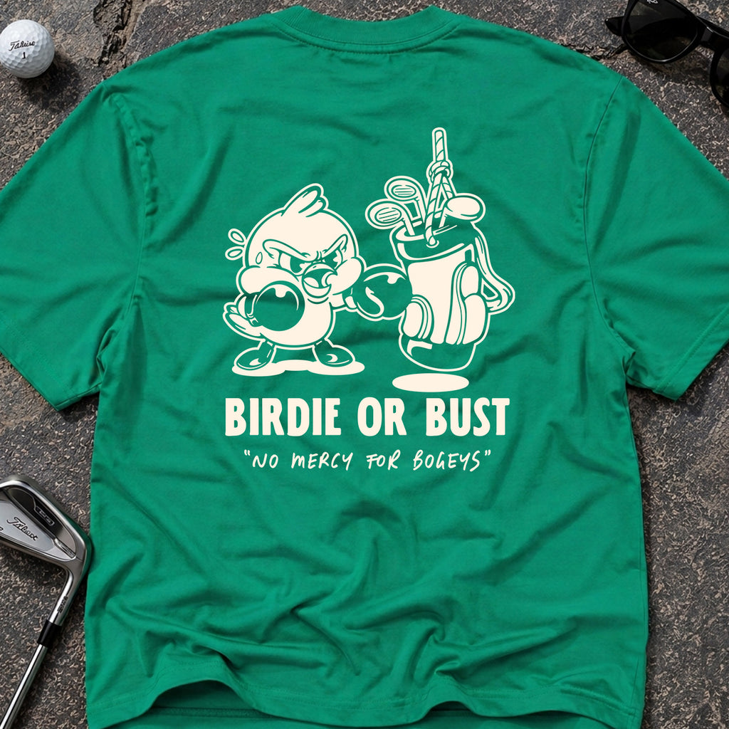 BIRDIE OR BUST Golf T-Shirt