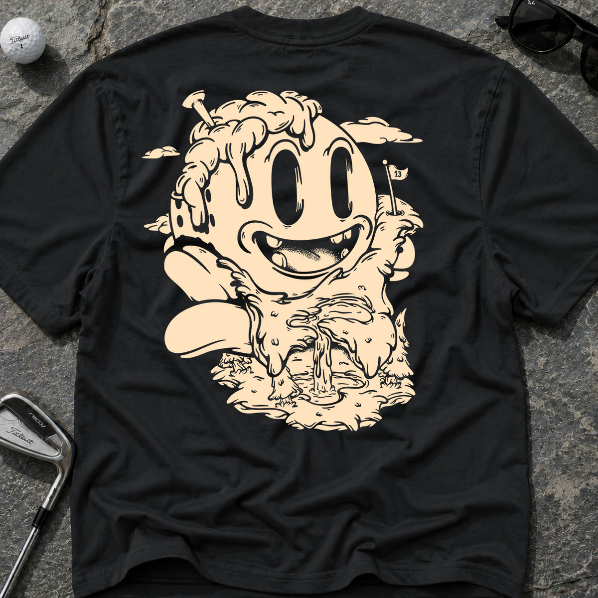 GOLF ON THE BRAIN Golf T-Shirt