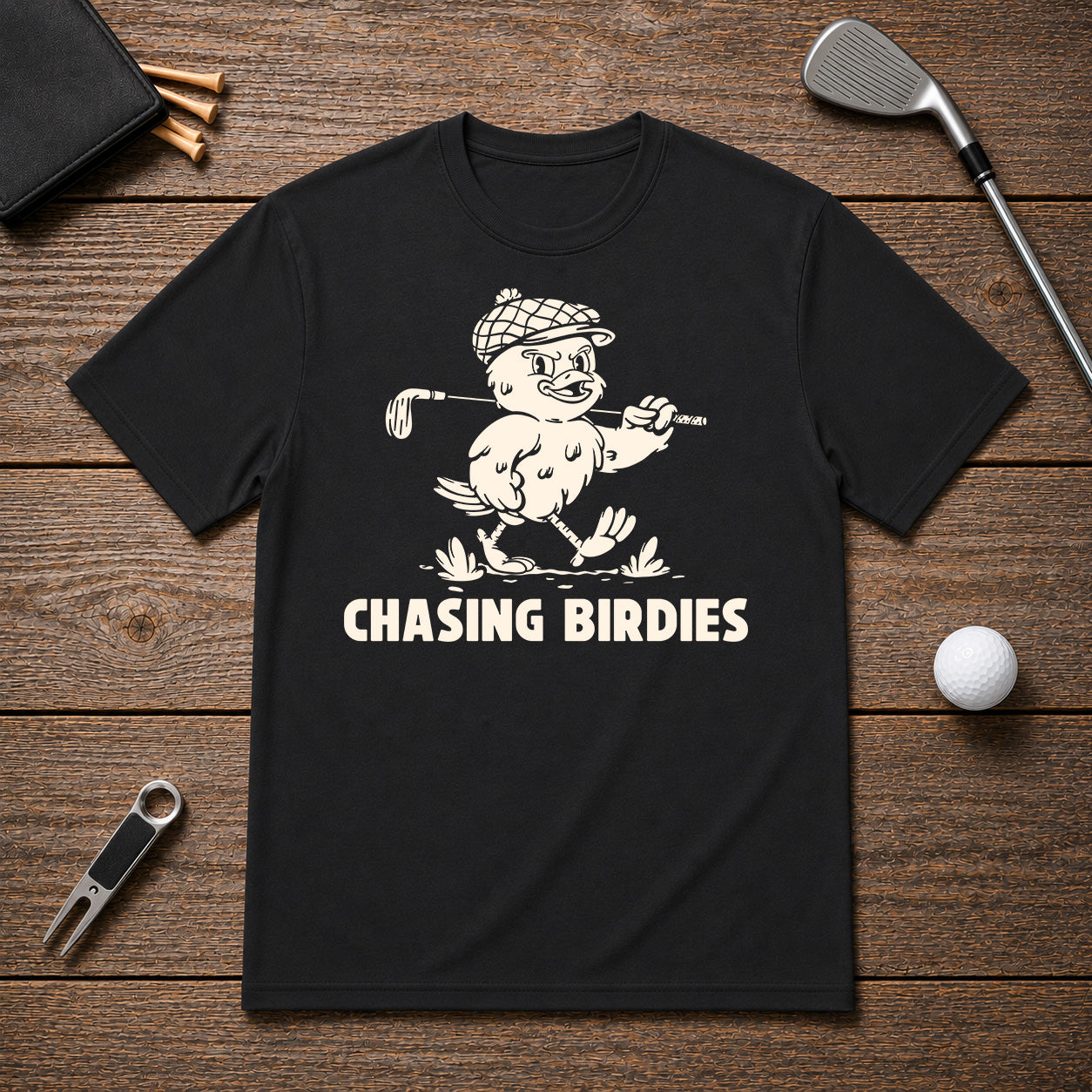 CHASING BIRDIES OG Golf T-Shirt