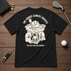 Dark Shallows- Funny golfer water hazard t-shirt. For the golfer that always tends to find the water hazard, and can't catch a break on the golf course.