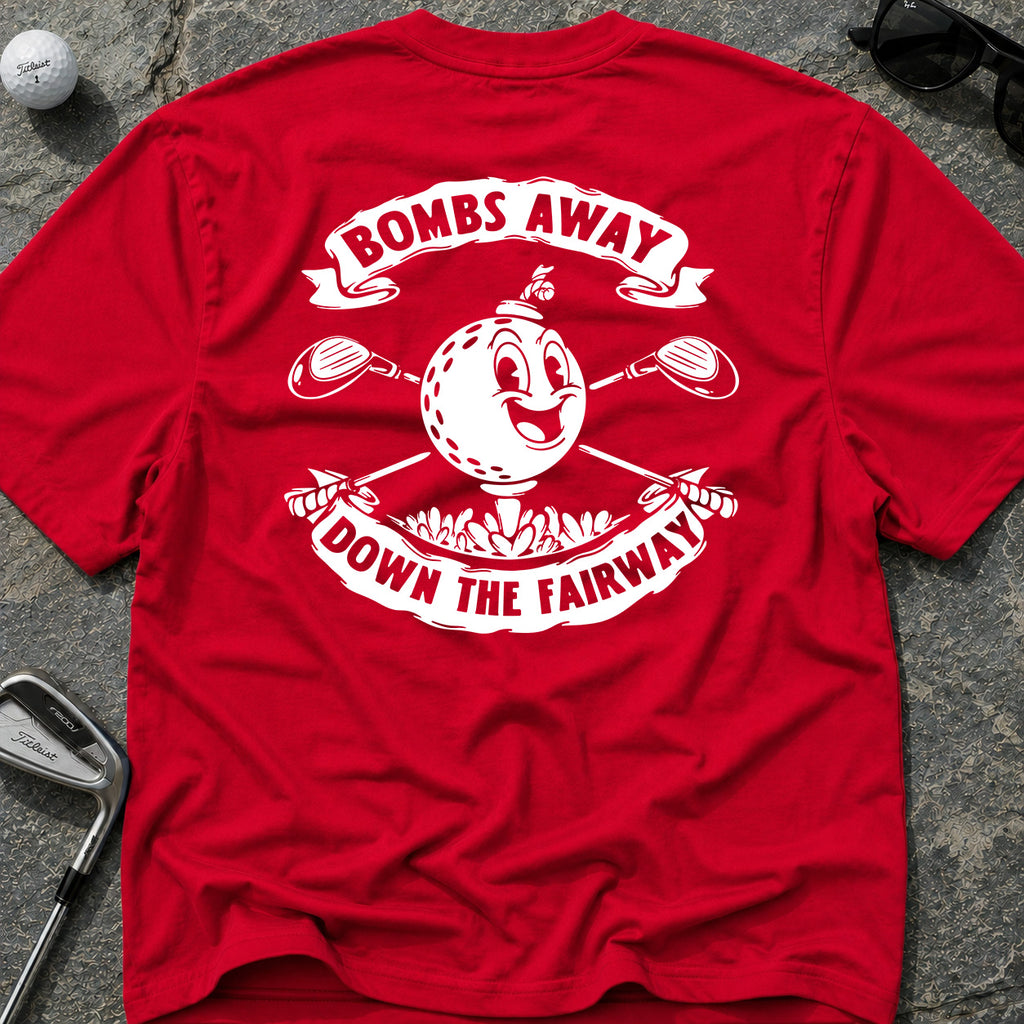 BOMBS AWAY FAIRWAY Golf T-Shirt