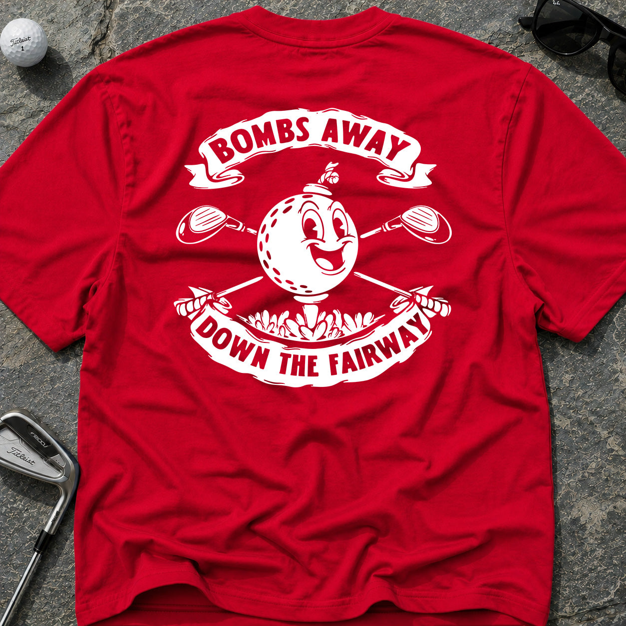 BOMBS AWAY FAIRWAY Golf T-Shirt